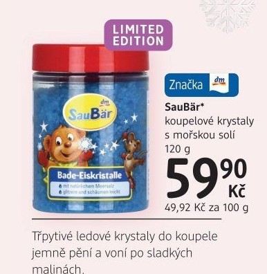 Sůl do koupele SauBär