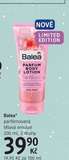 Tělová emulze Balea