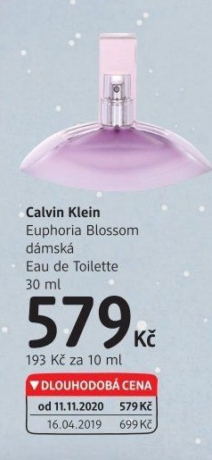 Toaletní voda dámská Euphoria Blossom Calvin Klein
