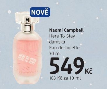 Toaletní voda dámská Here To Stay Naomi Campbell