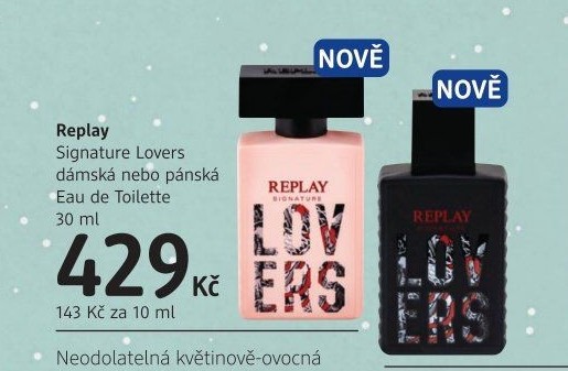 Toaletní voda dámská Signature Lovers Replay