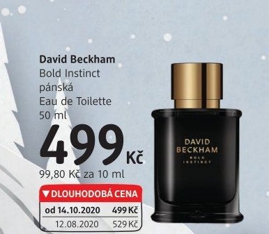 Toaletní voda pánská Bold Instinct David Beckham