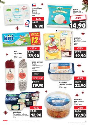akční leták Kaufland 9.12.2020-15.12.2020