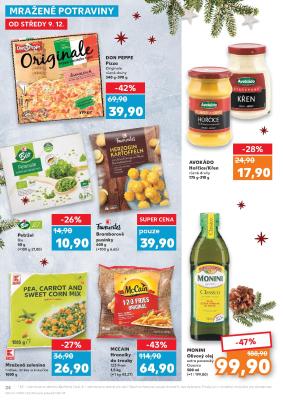 akční leták Kaufland 9.12.2020-15.12.2020