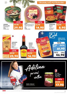 akční leták Kaufland 9.12.2020-15.12.2020