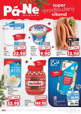 akční leták Kaufland 9.12.2020-15.12.2020