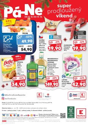 akční leták Kaufland 9.12.2020-15.12.2020