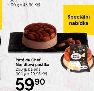 Dort paštikový Pâté du Chef