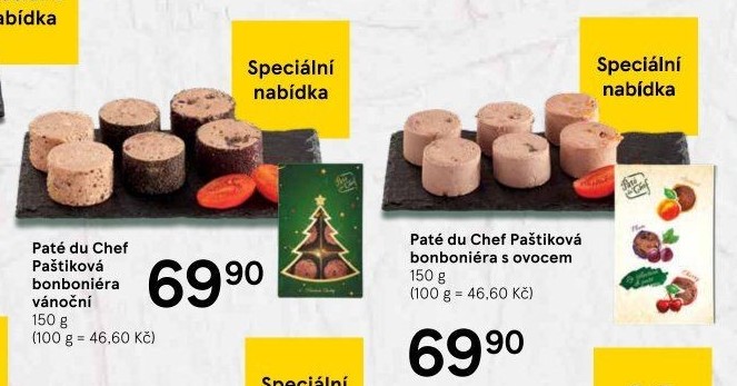 Paštika bonboniéra Pâté du Chef