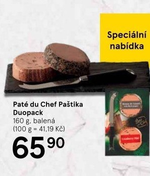 Paštika s nožíkem Pâté du Chef