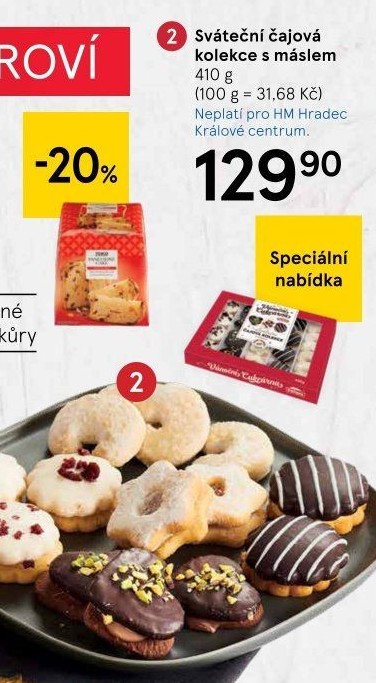 Pečivo čajové Vánoční cukroví Penam
