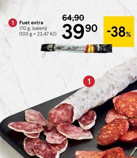 Salám Fuet extra Vic D'