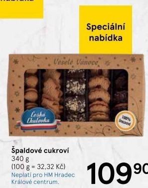 Špaldové cukroví