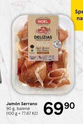Šunka Jamon Serrano Noel