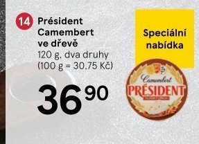 Sýr Camembert Président
