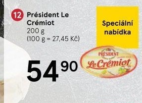 Sýr Le Crémiot Président