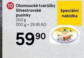 Sýr tvarůžky olomoucké silvestrovské pusinky A.W.