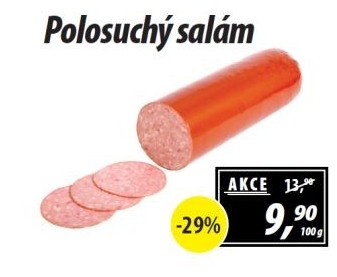 Polosuchý salám