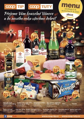 akční leták COOP 2.12.2020-31.12.2020