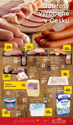 akční leták Tesco 9.12.2020-15.12.2020