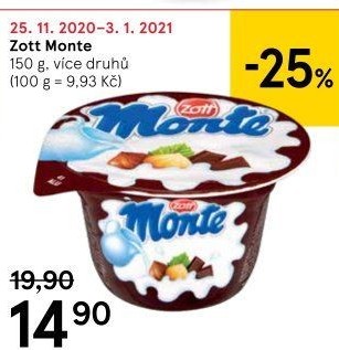 Dezert Monte Zott