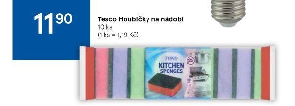 Houbičky na nádobí Tesco
