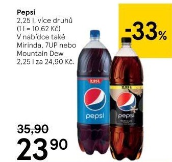 Limonáda Pepsi