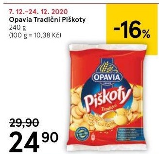 Piškoty Opavia