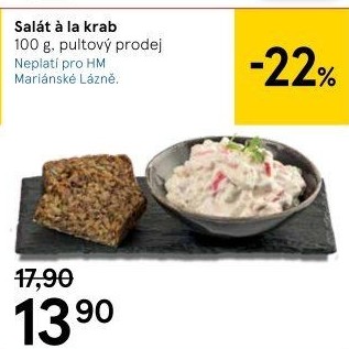 Salát a la krab