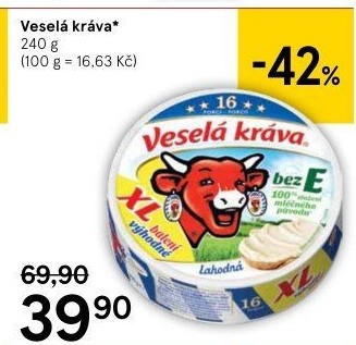 Sýr tavený Veselá kráva