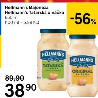 Tatarská omáčka Hellmann'