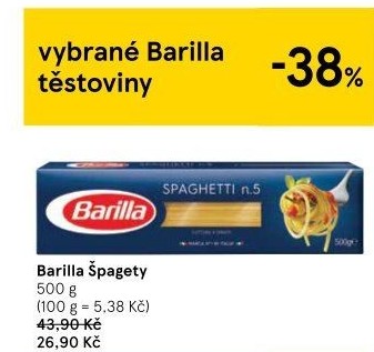 Těstoviny Barilla