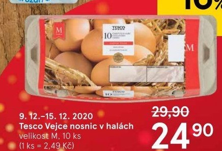 Vejce M Tesco