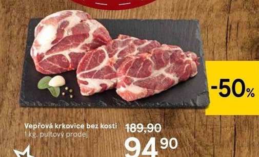 Vepřová krkovice bez kosti