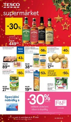 akční leták Tesco 9.12.2020-15.12.2020