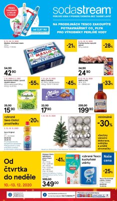 akční leták Tesco 9.12.2020-15.12.2020