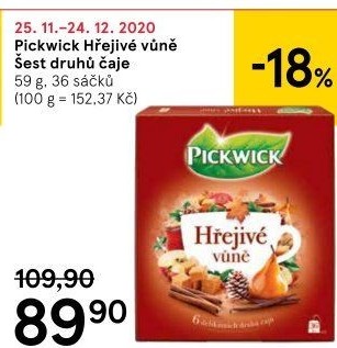 Kolekce čajů Pickwick