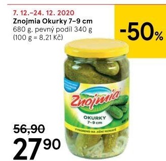 Okurky Znojmia