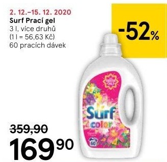 Prací gel Surf