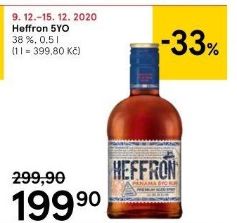 Rum 5YO Heffron Panama