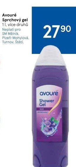 Sprchový gel Avouré