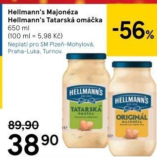 Tatarská omáčka Hellmann'