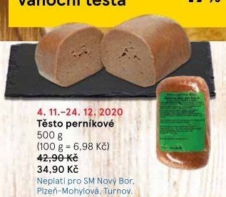 Těsto perníkové