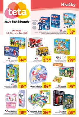 akční leták Teta drogerie 11.11.2020-24.12.2020