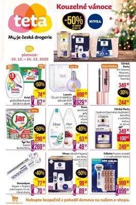 akční leták Teta drogerie 10.12.2020-24.12.2020