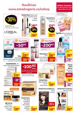 akční leták Teta drogerie 10.12.2020-24.12.2020