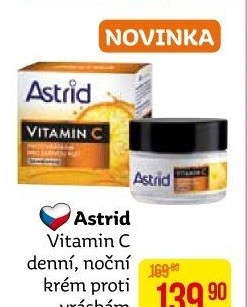 Krém pleťový proti vráskám Vitamin C Astrid