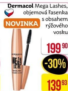 Řasenka Mega Lashes Dermacol