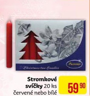 Svíčky vánoční na stromeček