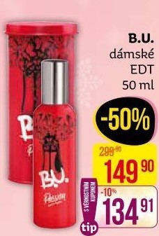 Toaletní voda dámská B.U.